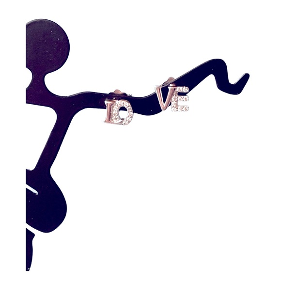 LO V E Sterling Earrings!  Simple. Gorgeous!  Enough Said! 925 stamped! PROM! - Picture 3 of 3